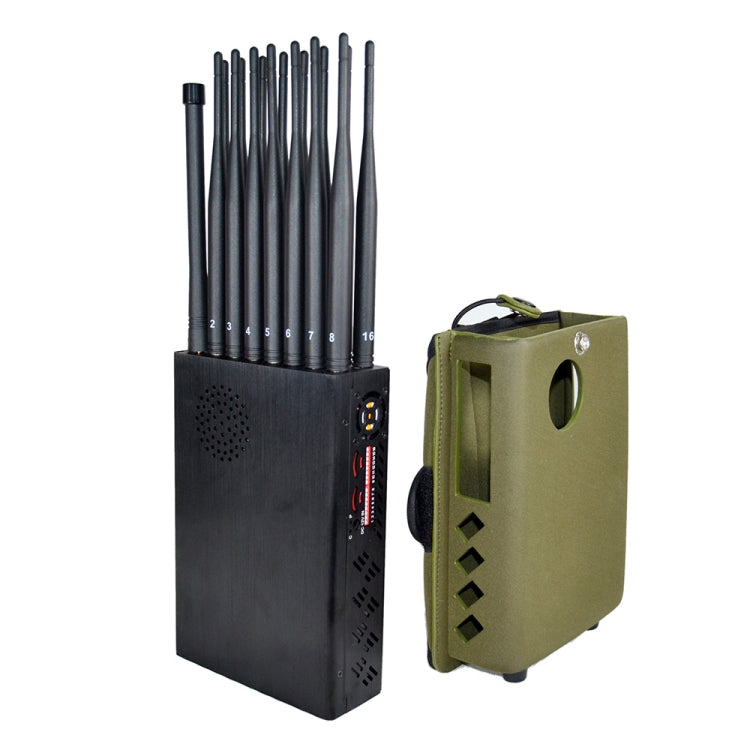 Emittente di disturbo del segnale mobile delle antenne JAX-121A-16 2G/3G/4G/WIFI/GPS/LOJACK 16, JAX-121A-16