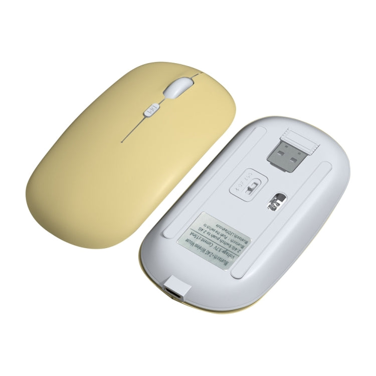 FOREV FVW312 1600dpi Bluetooth 2.4G Mouse Wireless Dual Mode, Bluetooth + 2.4G(White), Bluetooth + 2.4G(Black), Bluetooth + 2.4G(Pink), Bluetooth + 2.4G(Purple), Bluetooth + 2.4G(Yellow), Bluetooth + 2.4G(Blue), Bluetooth + 2.4G(Mint Green)������������...