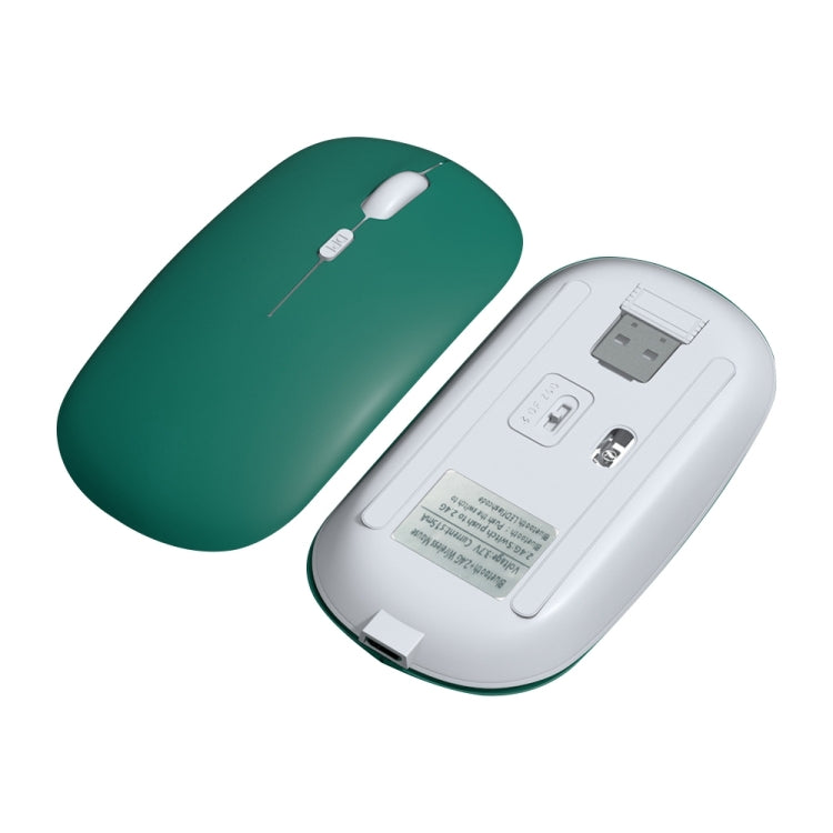 FOREV FVW312 1600dpi Bluetooth 2.4G Mouse Wireless Dual Mode, Bluetooth + 2.4G(White), Bluetooth + 2.4G(Black), Bluetooth + 2.4G(Pink), Bluetooth + 2.4G(Purple), Bluetooth + 2.4G(Yellow), Bluetooth + 2.4G(Blue), Bluetooth + 2.4G(Mint Green)������������...