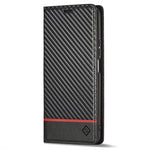 LC.IMEEKE Custodia per telefono in pelle con vibrazione in fibra di carbonio, For Xiaomi 12T/12T Pro/Redmi K50 Ultra, For Xiaomi Redmi K50 Ultra