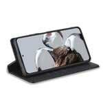 LC.IMEEKE Custodia per telefono in pelle con vibrazione in fibra di carbonio, For Xiaomi 12T/12T Pro/Redmi K50 Ultra, For Xiaomi Redmi K50 Ultra