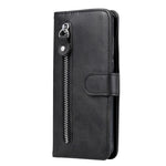 Custodia per telefono in pelle con cerniera in vitello, For vivo Y16 / Y02s, For vivo Y35 4G / Y22s / Y22