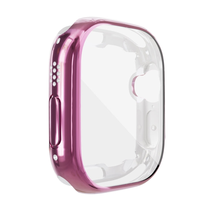 Custodia antiurto in TPU con placcatura all-inclusive, For Apple Watch 9 / 8 / 7 45mm, For Apple Watch 8 / 7 45mm, For Apple Watch 9 / 8 / 7 41mm