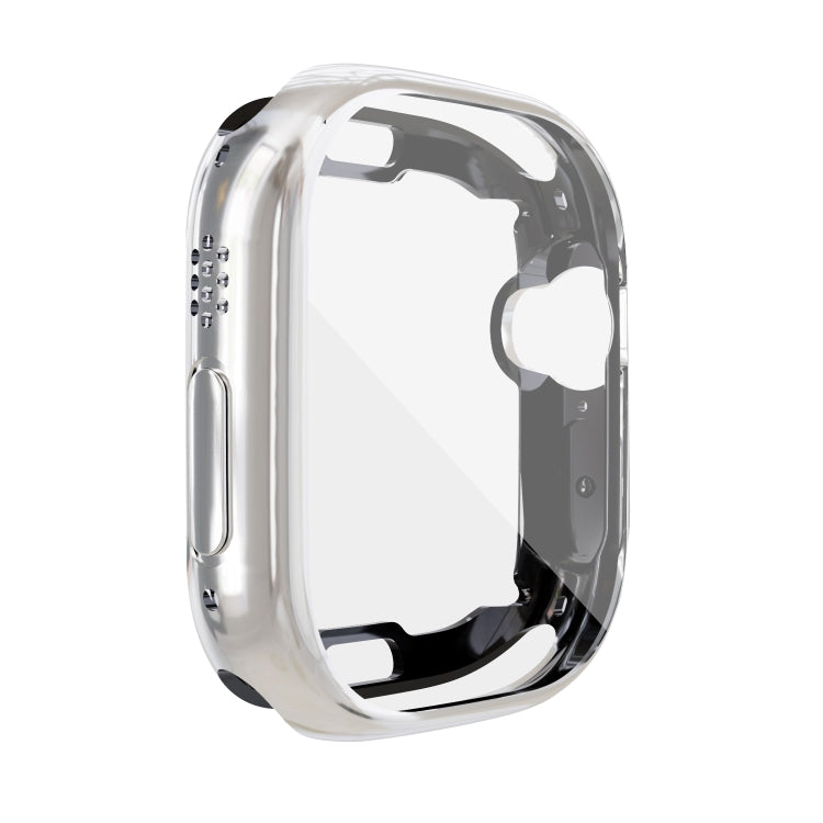 Custodia antiurto in TPU con placcatura all-inclusive, For Apple Watch 9 / 8 / 7 45mm, For Apple Watch 8 / 7 45mm, For Apple Watch 9 / 8 / 7 41mm