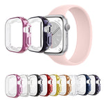 Custodia antiurto in TPU con placcatura all-inclusive, For Apple Watch 9 / 8 / 7 45mm, For Apple Watch 8 / 7 45mm, For Apple Watch 9 / 8 / 7 41mm