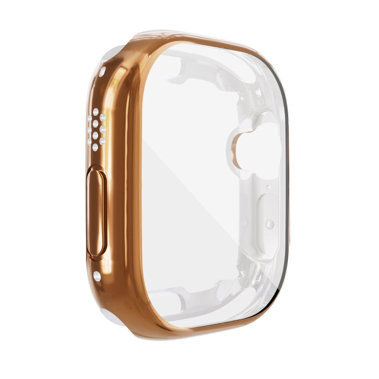 Custodia antiurto in TPU con placcatura all-inclusive, For Apple Watch 9 / 8 / 7 45mm, For Apple Watch 8 / 7 45mm, For Apple Watch 9 / 8 / 7 41mm