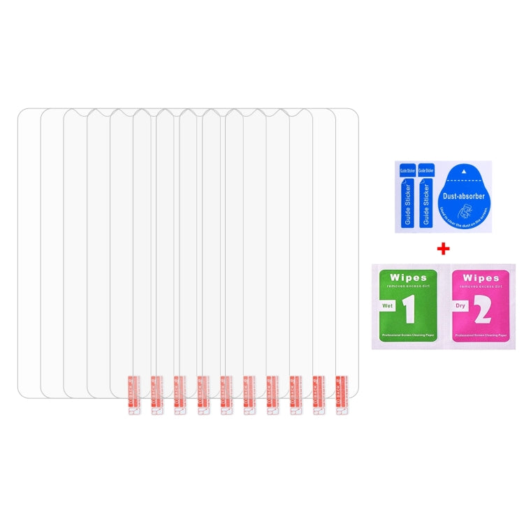 Pellicola in vetro temperato 10 pezzi 0,26 mm 9H 2,5D, For Blackview BV7200 (10 PCS), For Ulefone Power Armor 18T (10 PCS), For Ulefone Armor 17 Pro (10 PCS)