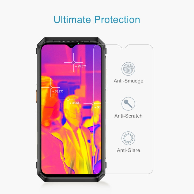 Pellicola in vetro temperato 10 pezzi 0,26 mm 9H 2,5D, For Blackview BV7200 (10 PCS), For Ulefone Power Armor 18T (10 PCS), For Ulefone Armor 17 Pro (10 PCS)