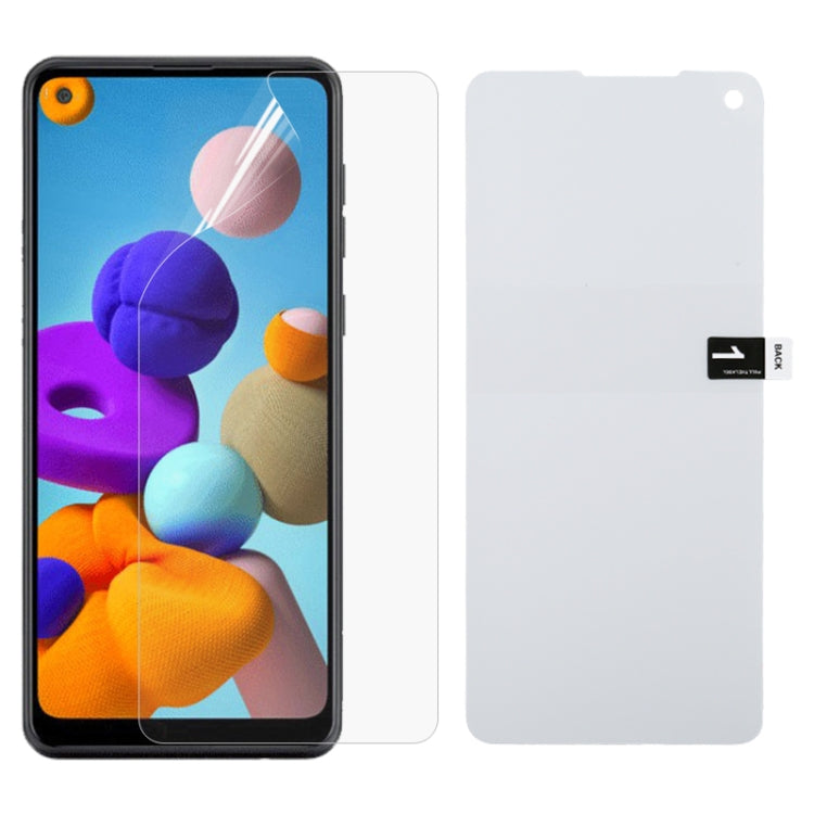 Full Screen Protector Pellicola idrogel antideflagrante, For Galaxy A21, For Galaxy S20(1 PC), For Galaxy S20+(1 PC), For Galaxy S20 Ultra (1 PC), For Galaxy Note 10 Lite (1 PC), For Huawei P40, For Huawei P40 Pro (1 PC)                                ...