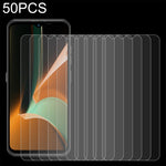 50 pellicole in vetro temperato 0,26 mm 9H 2,5D, For Blackview BV7200 (50 PCS), For Ulefone Power Armor 18T (50 PCS), For Ulefone Armor 17 Pro (50 PCS)