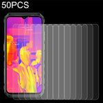 50 pellicole in vetro temperato 0,26 mm 9H 2,5D, For Blackview BV7200 (50 PCS), For Ulefone Power Armor 18T (50 PCS), For Ulefone Armor 17 Pro (50 PCS)