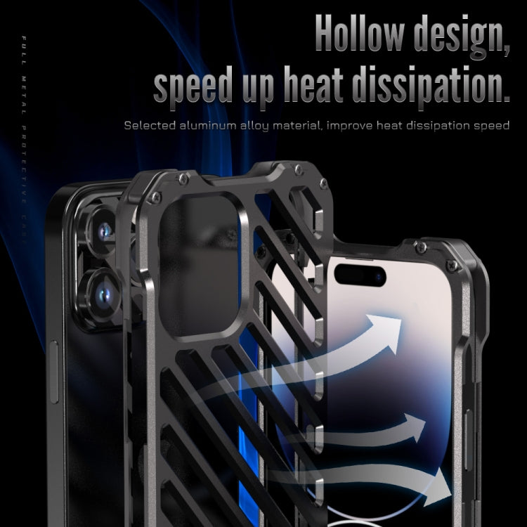 Custodia per telefono con armatura traspirante R-JUST, For iPhone 14, For iPhone 14 Plus, For iPhone 14 Pro, For iPhone 14 Pro Max