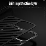 Custodia per telefono con armatura traspirante R-JUST, For iPhone 14, For iPhone 14 Plus, For iPhone 14 Pro, For iPhone 14 Pro Max