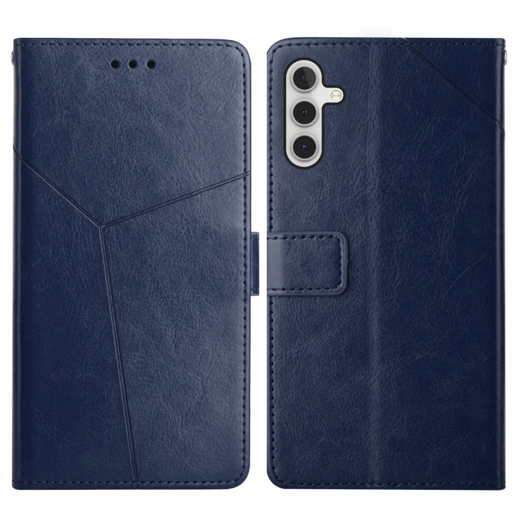 HT01 Cassa del telefono di cuoio di vibrazione del modello a forma di Y, For Samsung Galaxy A04 4G, For Samsung Galaxy A04s, For Samsung Galaxy A23 5G JP Version, For Samsung Galaxy A23e/A23s
