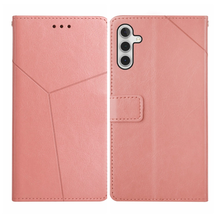 HT01 Cassa del telefono di cuoio di vibrazione del modello a forma di Y, For Samsung Galaxy A04 4G, For Samsung Galaxy A04s, For Samsung Galaxy A23 5G JP Version, For Samsung Galaxy A23e/A23s