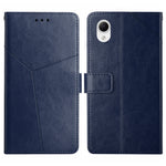HT01 Cassa del telefono di cuoio di vibrazione del modello a forma di Y, For Samsung Galaxy A04 4G, For Samsung Galaxy A04s, For Samsung Galaxy A23 5G JP Version, For Samsung Galaxy A23e/A23s