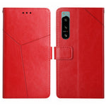 HT01 Cassa del telefono di cuoio di vibrazione del modello a forma di Y, For Sony Xperia 5 IV, For vivo X80 Lite/V25 5G, For Honor 70 Pro/70 Pro+, For Motorola Edge 30 Ultra/Moto X30 Pro