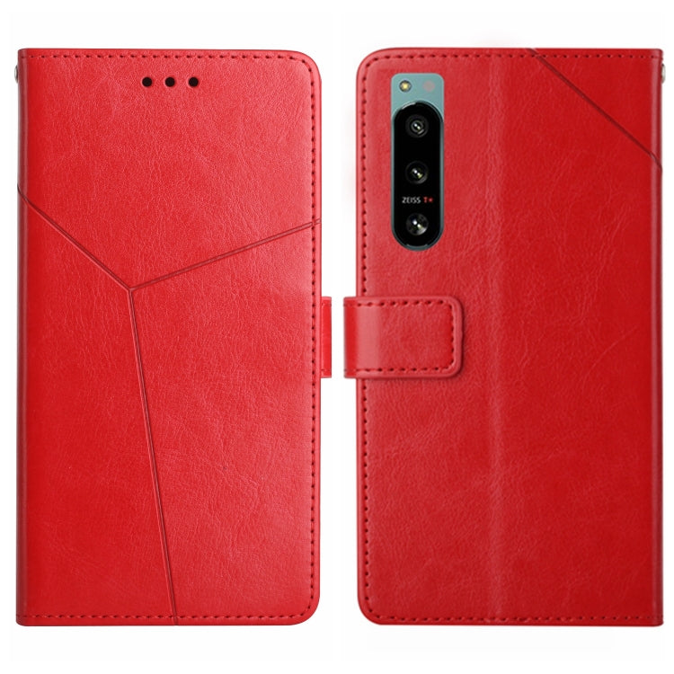 HT01 Cassa del telefono di cuoio di vibrazione del modello a forma di Y, For Sony Xperia 5 IV, For vivo X80 Lite/V25 5G, For Honor 70 Pro/70 Pro+, For Motorola Edge 30 Ultra/Moto X30 Pro
