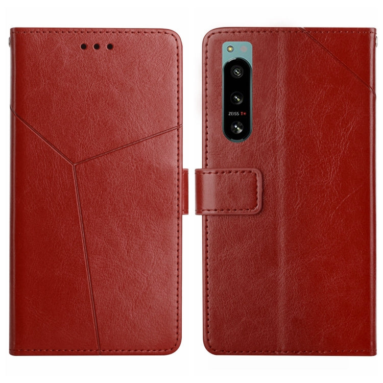 HT01 Cassa del telefono di cuoio di vibrazione del modello a forma di Y, For Sony Xperia 5 IV, For vivo X80 Lite/V25 5G, For Honor 70 Pro/70 Pro+, For Motorola Edge 30 Ultra/Moto X30 Pro