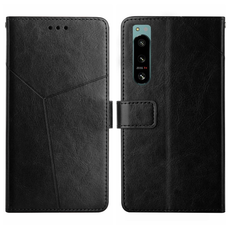 HT01 Cassa del telefono di cuoio di vibrazione del modello a forma di Y, For Sony Xperia 5 IV, For vivo X80 Lite/V25 5G, For Honor 70 Pro/70 Pro+, For Motorola Edge 30 Ultra/Moto X30 Pro