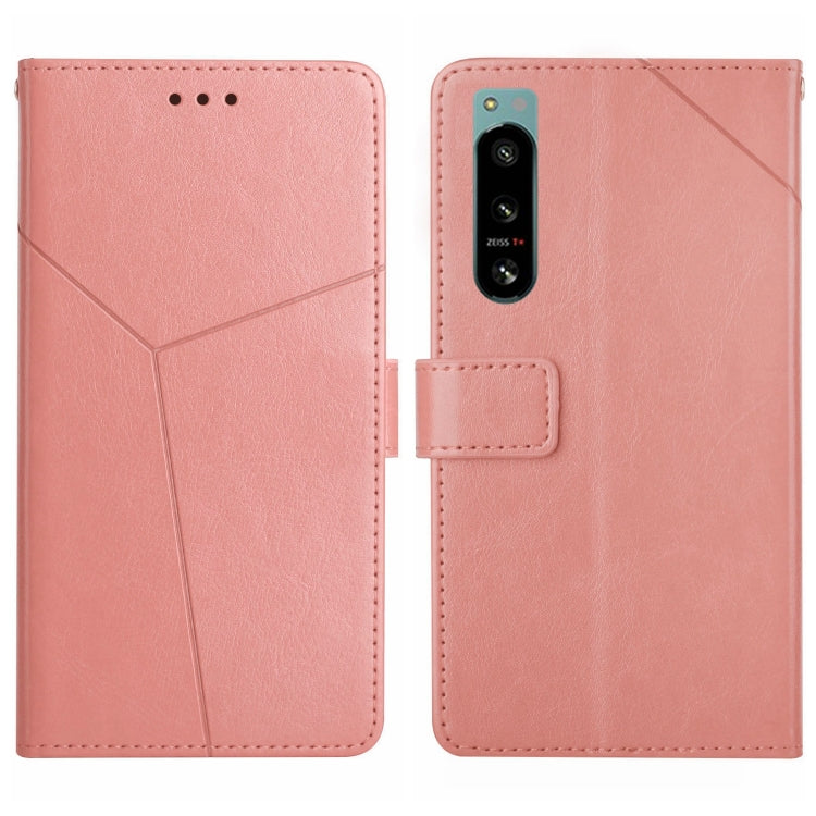 HT01 Cassa del telefono di cuoio di vibrazione del modello a forma di Y, For Sony Xperia 5 IV, For vivo X80 Lite/V25 5G, For Honor 70 Pro/70 Pro+, For Motorola Edge 30 Ultra/Moto X30 Pro