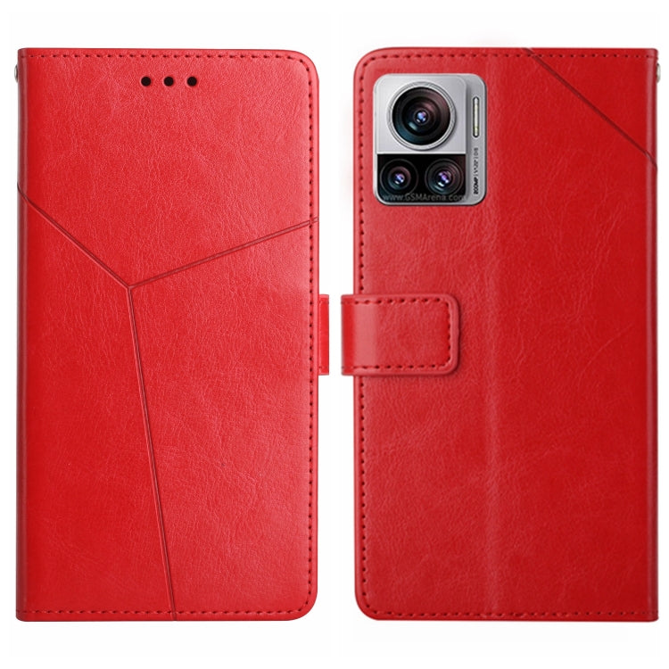 HT01 Cassa del telefono di cuoio di vibrazione del modello a forma di Y, For Sony Xperia 5 IV, For vivo X80 Lite/V25 5G, For Honor 70 Pro/70 Pro+, For Motorola Edge 30 Ultra/Moto X30 Pro