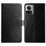 HT01 Cassa del telefono di cuoio di vibrazione del modello a forma di Y, For Sony Xperia 5 IV, For vivo X80 Lite/V25 5G, For Honor 70 Pro/70 Pro+, For Motorola Edge 30 Ultra/Moto X30 Pro