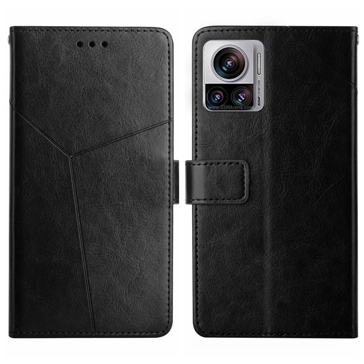 HT01 Cassa del telefono di cuoio di vibrazione del modello a forma di Y, For Sony Xperia 5 IV, For vivo X80 Lite/V25 5G, For Honor 70 Pro/70 Pro+, For Motorola Edge 30 Ultra/Moto X30 Pro