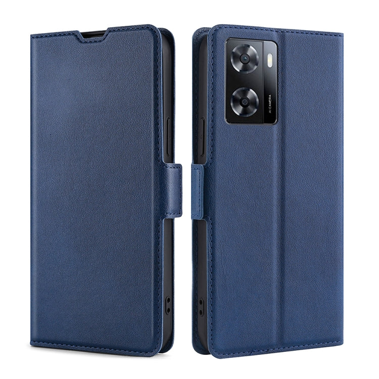 Custodia per telefono in pelle con fibbia laterale ultrasottile, For OPPO A57s 4G / A57e 4G, For OPPO K10 5G Global, For vivo Y52t, For OnePlus Nord N20 SE 4G