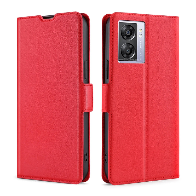 Custodia per telefono in pelle con fibbia laterale ultrasottile, For OPPO A57s 4G / A57e 4G, For OPPO K10 5G Global, For vivo Y52t, For OnePlus Nord N20 SE 4G