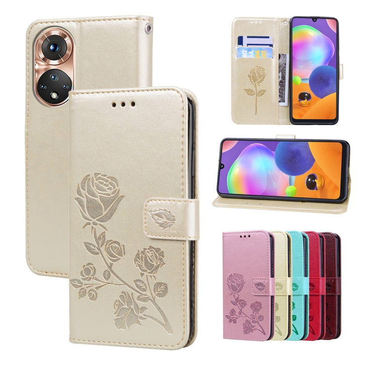 Custodia per telefono in pelle PU con flip in rilievo rosa, For Honor X7/Play 30 Plus, For Samsung Galaxy M33 5G Global, For Samsung Galaxy M53, For Samsung Galaxy A73 5G