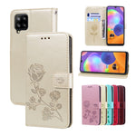 Custodia per telefono in pelle PU con flip in rilievo rosa, For Honor X7/Play 30 Plus, For Samsung Galaxy M33 5G Global, For Samsung Galaxy M53, For Samsung Galaxy A73 5G