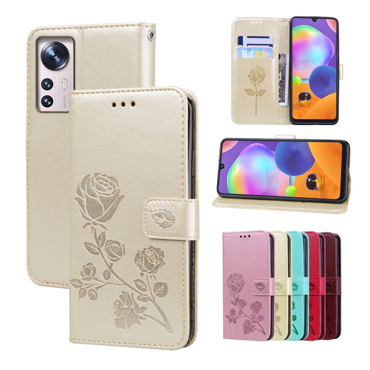 Custodia per telefono in pelle PU con flip in rilievo rosa, For Xiaomi 12/12X, For Xiaomi 12 Lite, For Xiaomi 12 Pro, For Xiaomi Redmi Note 11T Pro 5G