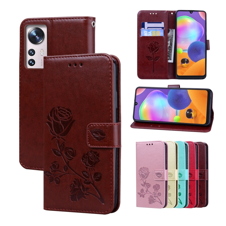 Custodia per telefono in pelle PU con flip in rilievo rosa, For Xiaomi 12/12X, For Xiaomi 12 Lite, For Xiaomi 12 Pro, For Xiaomi Redmi Note 11T Pro 5G
