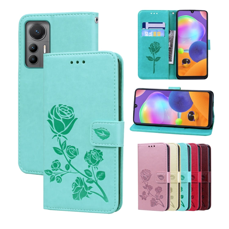 Custodia per telefono in pelle PU con flip in rilievo rosa, For Xiaomi 12/12X, For Xiaomi 12 Lite, For Xiaomi 12 Pro, For Xiaomi Redmi Note 11T Pro 5G