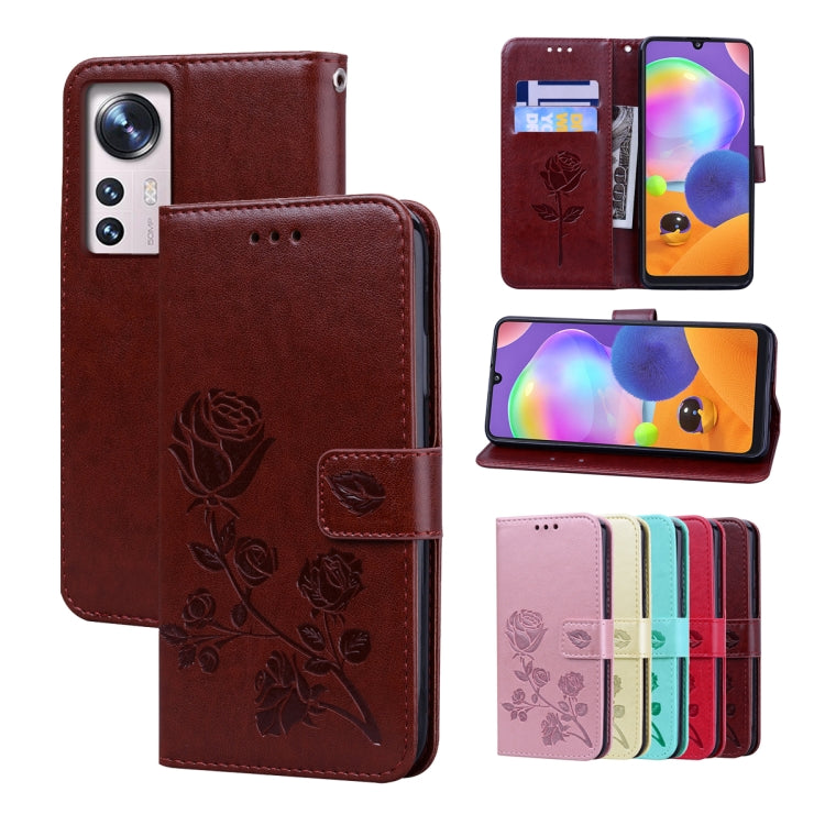 Custodia per telefono in pelle PU con flip in rilievo rosa, For Xiaomi 12/12X, For Xiaomi 12 Lite, For Xiaomi 12 Pro, For Xiaomi Redmi Note 11T Pro 5G
