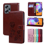 Custodia per telefono in pelle PU con flip in rilievo rosa, For Xiaomi 12/12X, For Xiaomi 12 Lite, For Xiaomi 12 Pro, For Xiaomi Redmi Note 11T Pro 5G
