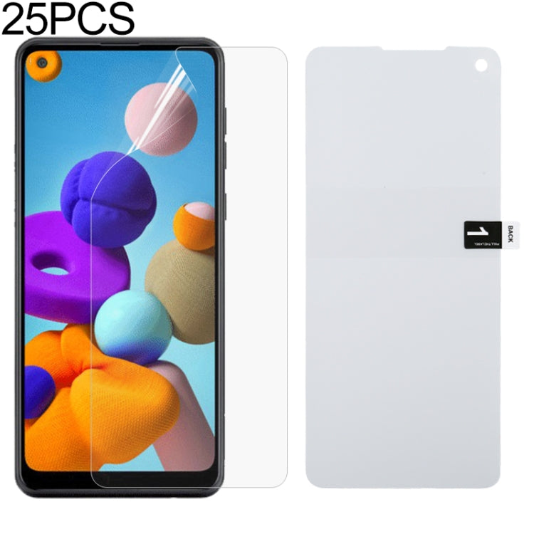 25 PCS Full Screen Protector Pellicola idrogel antideflagrante, For Galaxy A21, For Galaxy S20(25 PCS), For Galaxy S20+(25 PCS), For Galaxy S20 Ultra (25 PCS), For Galaxy Note 10 Lite (25 PCS), For Huawei P40, For Huawei P40 Pro (25 PCS)               ...