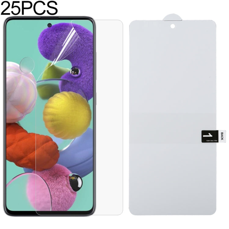 25 PCS Full Screen Protector Pellicola idrogel antideflagrante, For Galaxy A21, For Galaxy S20(25 PCS), For Galaxy S20+(25 PCS), For Galaxy S20 Ultra (25 PCS), For Galaxy Note 10 Lite (25 PCS), For Huawei P40, For Huawei P40 Pro (25 PCS)               ...