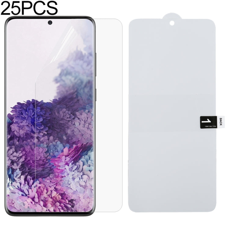 25 PCS Full Screen Protector Pellicola idrogel antideflagrante, For Galaxy A21, For Galaxy S20(25 PCS), For Galaxy S20+(25 PCS), For Galaxy S20 Ultra (25 PCS), For Galaxy Note 10 Lite (25 PCS), For Huawei P40, For Huawei P40 Pro (25 PCS)               ...