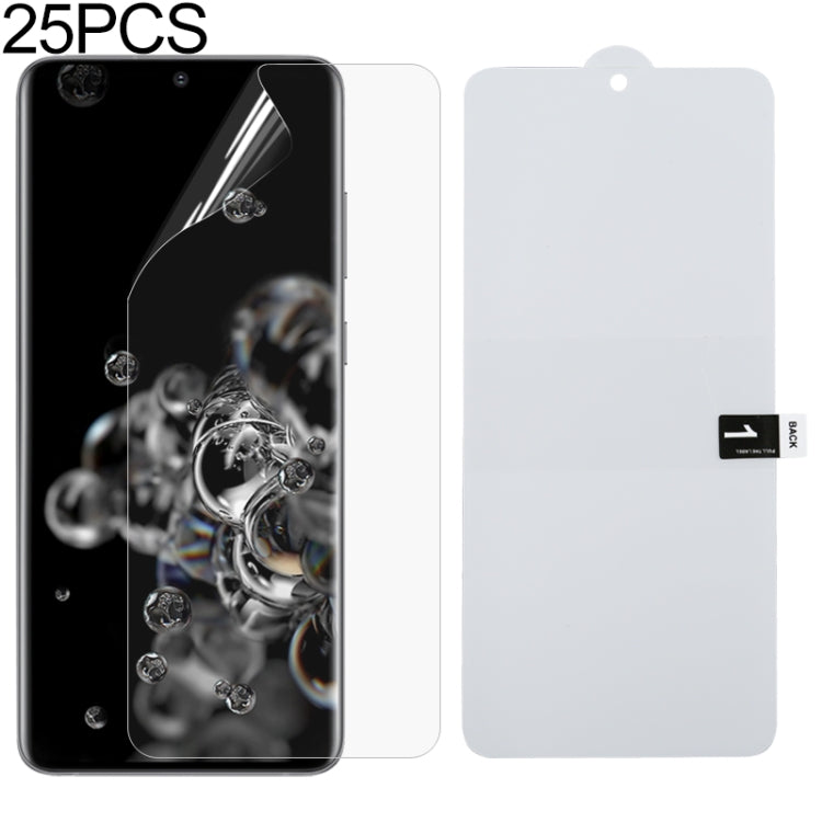 25 PCS Full Screen Protector Pellicola idrogel antideflagrante, For Galaxy A21, For Galaxy S20(25 PCS), For Galaxy S20+(25 PCS), For Galaxy S20 Ultra (25 PCS), For Galaxy Note 10 Lite (25 PCS), For Huawei P40, For Huawei P40 Pro (25 PCS)               ...