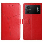 HT01 Cassa del telefono di cuoio di vibrazione del modello a forma di Y, For Xiaomi Poco M5 4G/5G/M4 5G, For Xiaomi Poco M5s, For Xiaomi Redmi A1, For Xiaomi Redmi K50 Ultra/12T/12T Pro