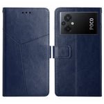 HT01 Cassa del telefono di cuoio di vibrazione del modello a forma di Y, For Xiaomi Poco M5 4G/5G/M4 5G, For Xiaomi Poco M5s, For Xiaomi Redmi A1, For Xiaomi Redmi K50 Ultra/12T/12T Pro