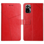 HT01 Cassa del telefono di cuoio di vibrazione del modello a forma di Y, For Xiaomi Poco M5 4G/5G/M4 5G, For Xiaomi Poco M5s, For Xiaomi Redmi A1, For Xiaomi Redmi K50 Ultra/12T/12T Pro