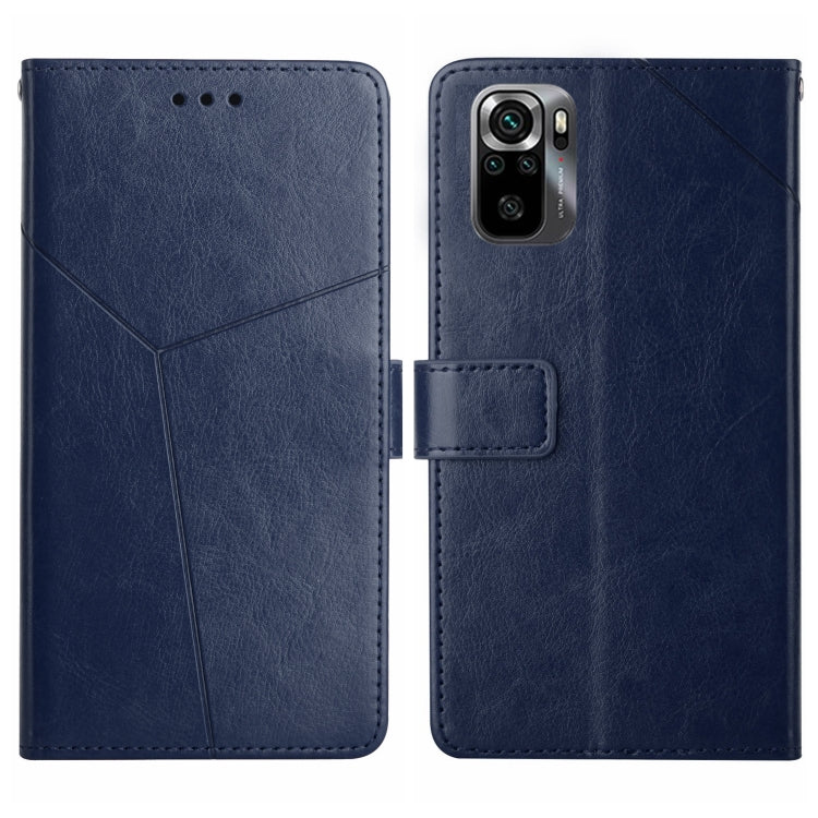 HT01 Cassa del telefono di cuoio di vibrazione del modello a forma di Y, For Xiaomi Poco M5 4G/5G/M4 5G, For Xiaomi Poco M5s, For Xiaomi Redmi A1, For Xiaomi Redmi K50 Ultra/12T/12T Pro