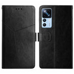 HT01 Cassa del telefono di cuoio di vibrazione del modello a forma di Y, For Xiaomi Poco M5 4G/5G/M4 5G, For Xiaomi Poco M5s, For Xiaomi Redmi A1, For Xiaomi Redmi K50 Ultra/12T/12T Pro