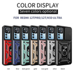 Cover per fotocamera scorrevole Design Custodia per telefono in TPU + PC, For Xiaomi 12T, For Xiaomi Redmi A1 4G, For Motorola Moto G22, For OPPO Reno8 5G