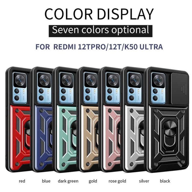 Cover per fotocamera scorrevole Design Custodia per telefono in TPU + PC, For Xiaomi 12T, For Xiaomi Redmi A1 4G, For Motorola Moto G22, For OPPO Reno8 5G