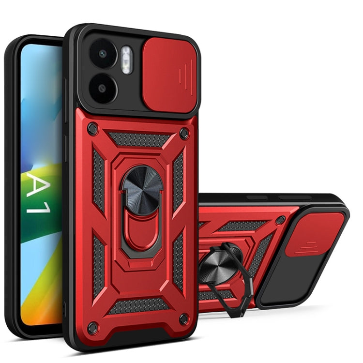 Cover per fotocamera scorrevole Design Custodia per telefono in TPU + PC, For Xiaomi 12T, For Xiaomi Redmi A1 4G, For Motorola Moto G22, For OPPO Reno8 5G