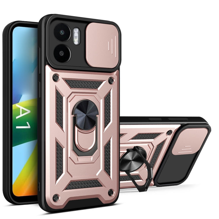 Cover per fotocamera scorrevole Design Custodia per telefono in TPU + PC, For Xiaomi 12T, For Xiaomi Redmi A1 4G, For Motorola Moto G22, For OPPO Reno8 5G